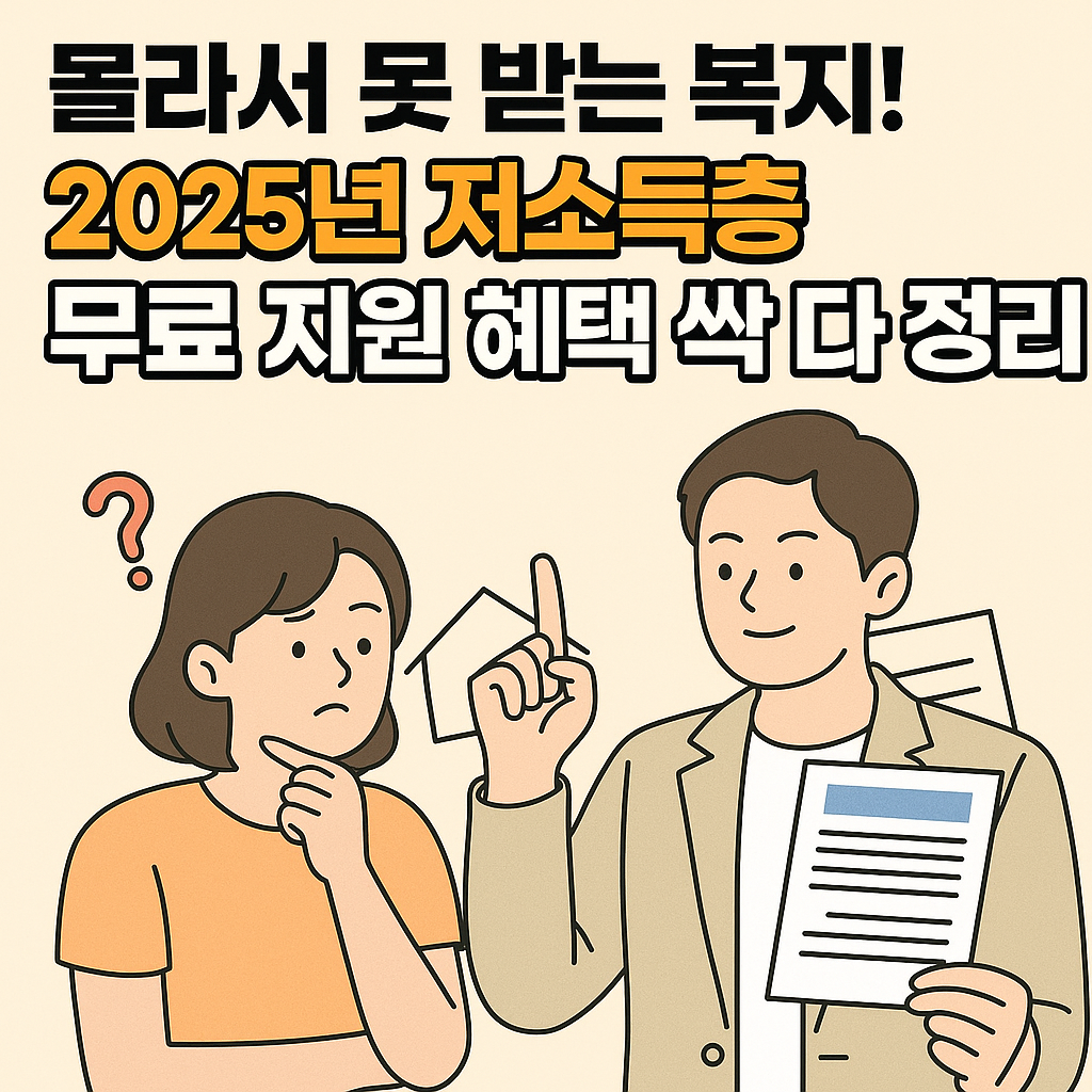 2025-저소득층-무료-복지지원-혜택-총정리-welfare-benefits-korea