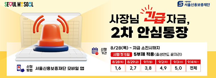 안심통장 2호 신청 과정을 단계별로 보여주는 가이드
