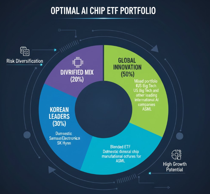 ETF 투자 전략 포트폴리오 배분, 반도체 ETF 자산 배분 전략