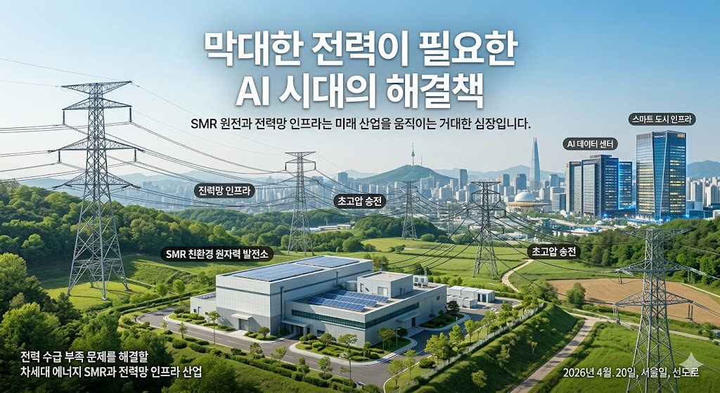 2026년 유망 섹터 ETF 추천 테마인 SMR 원전과 전력 인프라
